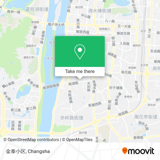 金泰小区 map