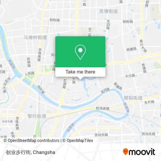 创业步行街 map