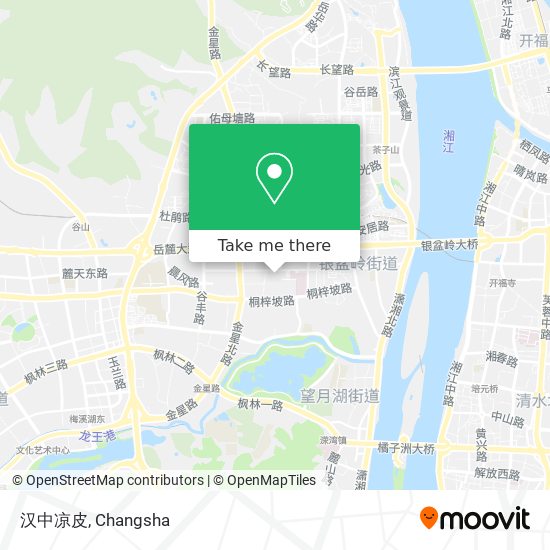 汉中凉皮 map