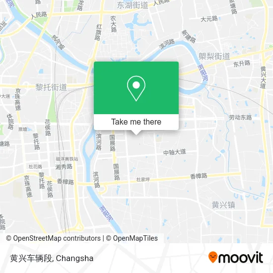 黄兴车辆段 map