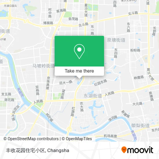丰收花园住宅小区 map