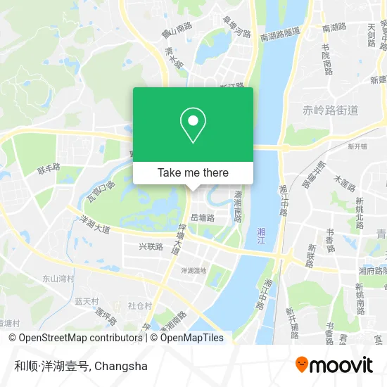 和顺·洋湖壹号 map
