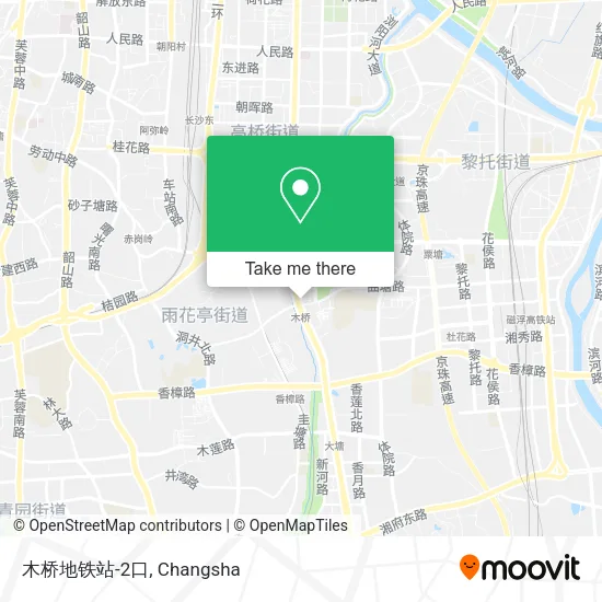 木桥地铁站-2口 map