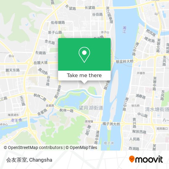 会友茶室 map