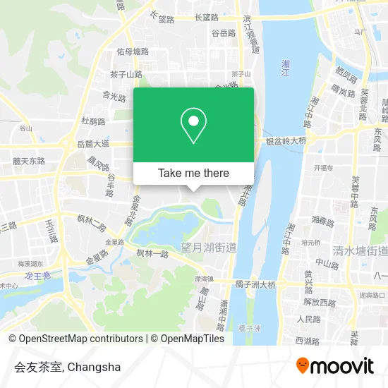 会友茶室 map