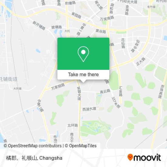 橘郡。礼顿山 map