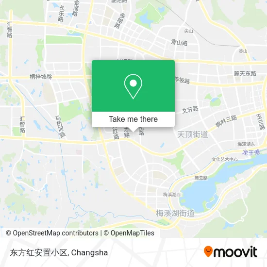 东方红安置小区 map