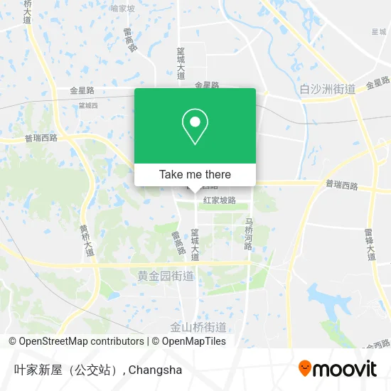 叶家新屋（公交站） map