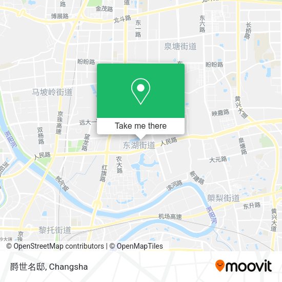爵世名邸 map