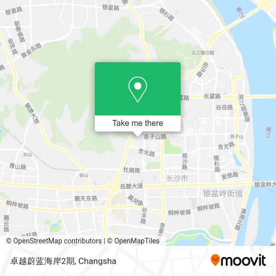 卓越蔚蓝海岸2期 map