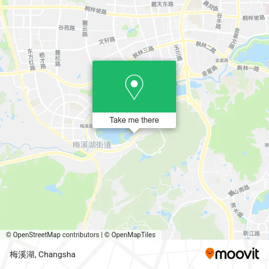 梅溪湖 map