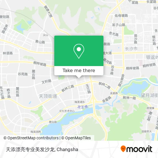 天添漂亮专业美发沙龙 map