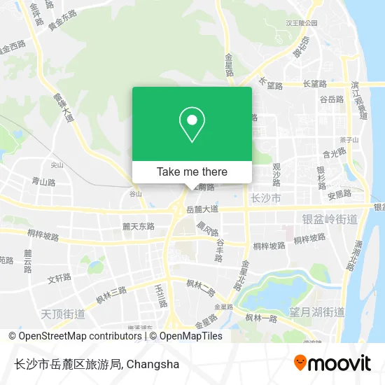 长沙市岳麓区旅游局 map