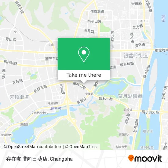 存在咖啡向日葵店 map