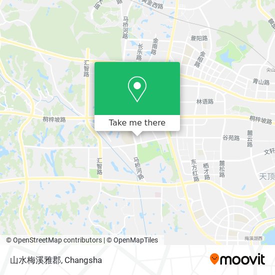 山水梅溪雅郡 map
