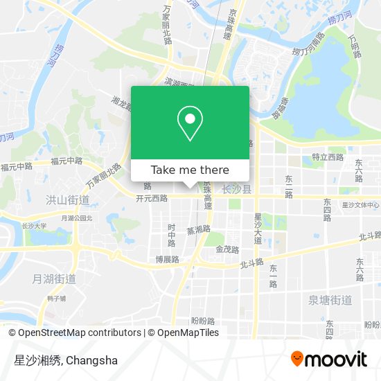 星沙湘绣 map