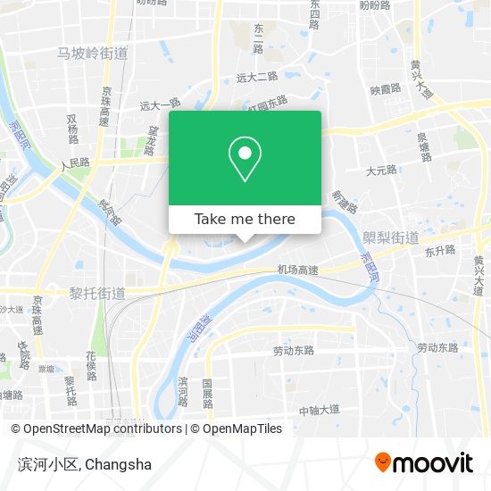 滨河小区 map