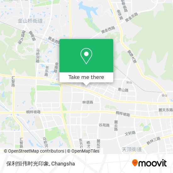 保利恒伟时光印象 map