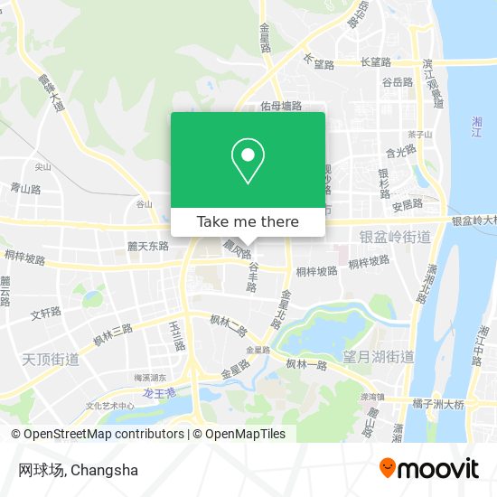 网球场 map