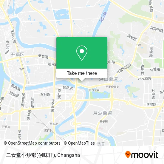 二食堂小炒部(创味轩) map
