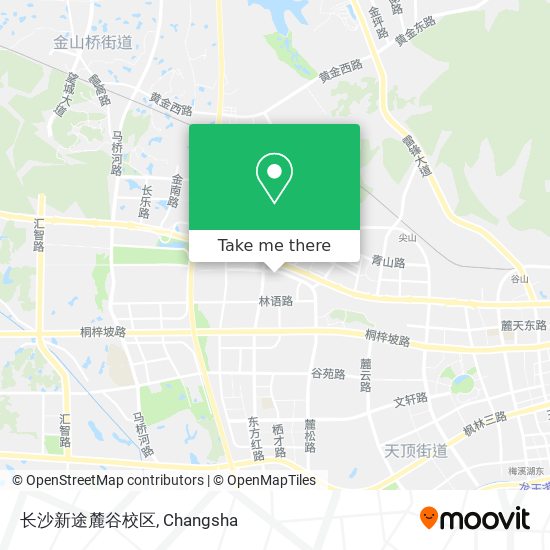 长沙新途麓谷校区 map