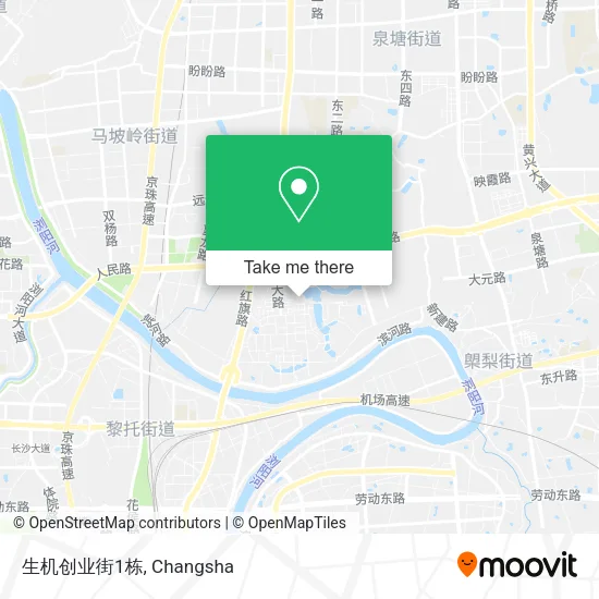 生机创业街1栋 map