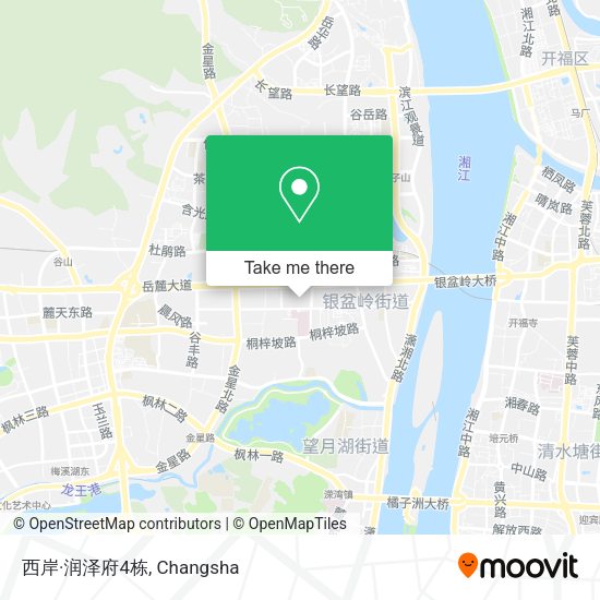 西岸·润泽府4栋 map