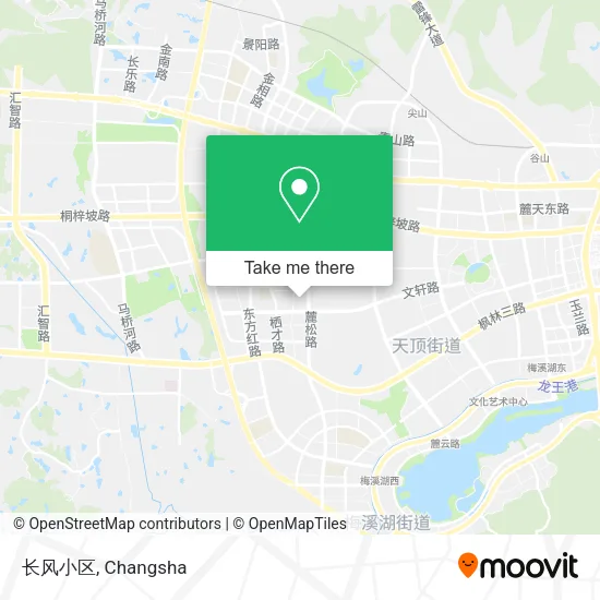 长风小区 map