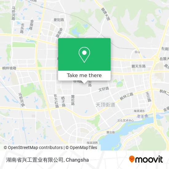 湖南省兴工置业有限公司 map