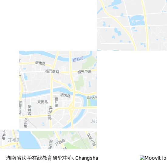 湖南省法学在线教育研究中心 map