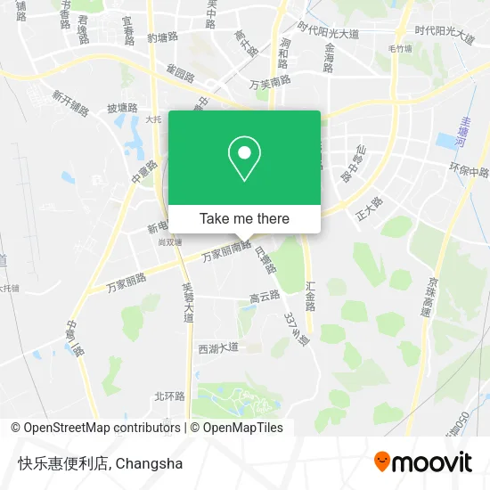快乐惠便利店 map