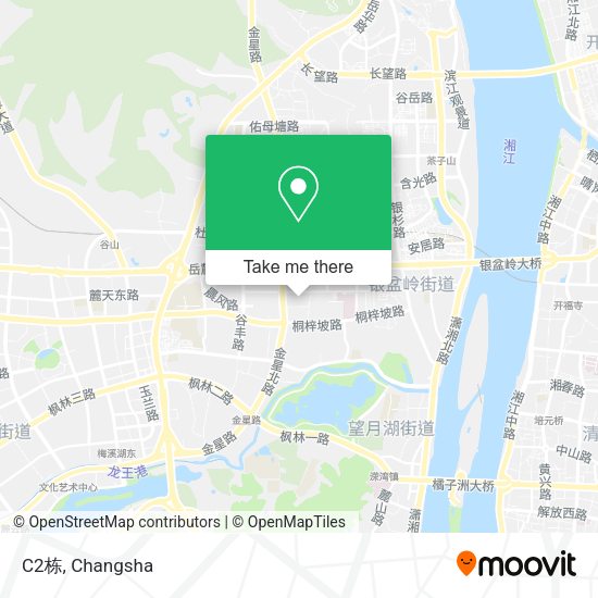 C2栋 map