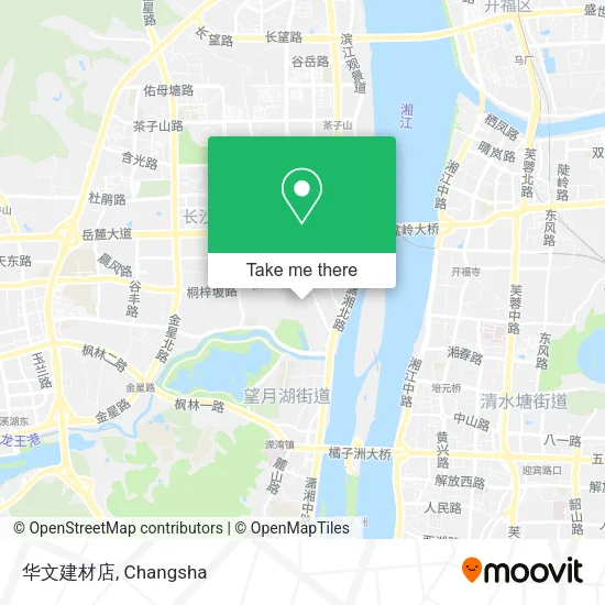 华文建材店 map