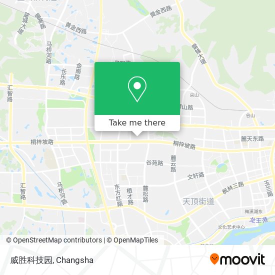威胜科技园 map