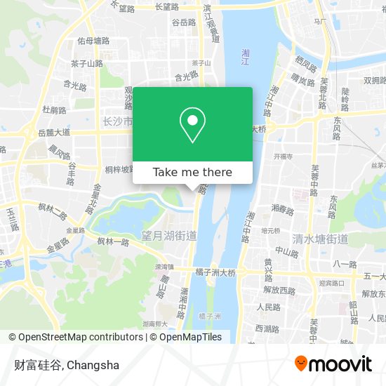 财富硅谷 map