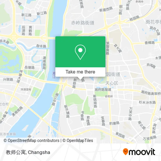 教师公寓 map