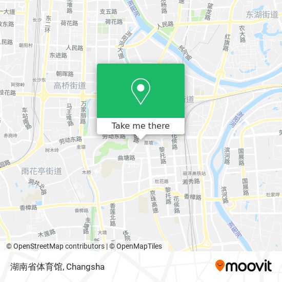 湖南省体育馆 map