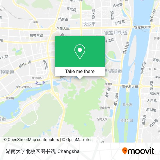 湖南大学北校区图书馆 map