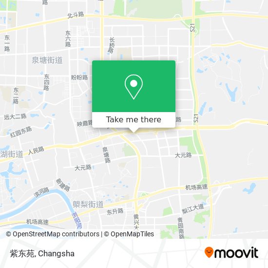 紫东苑 map