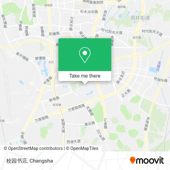 校园书店 map