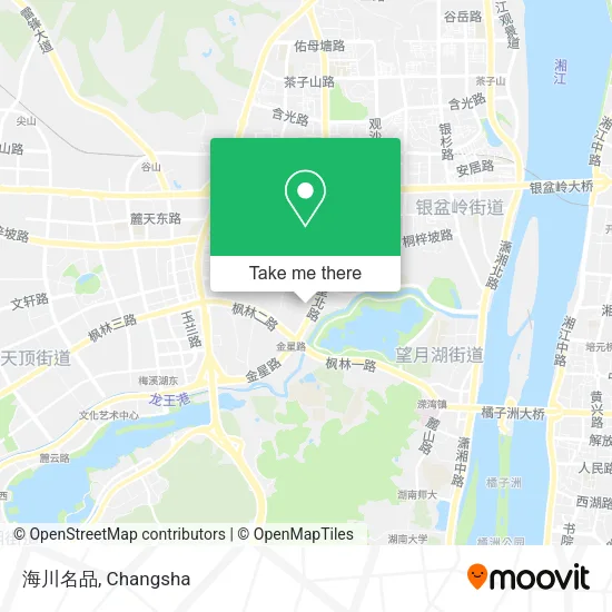海川名品 map