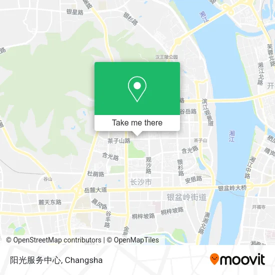 阳光服务中心 map