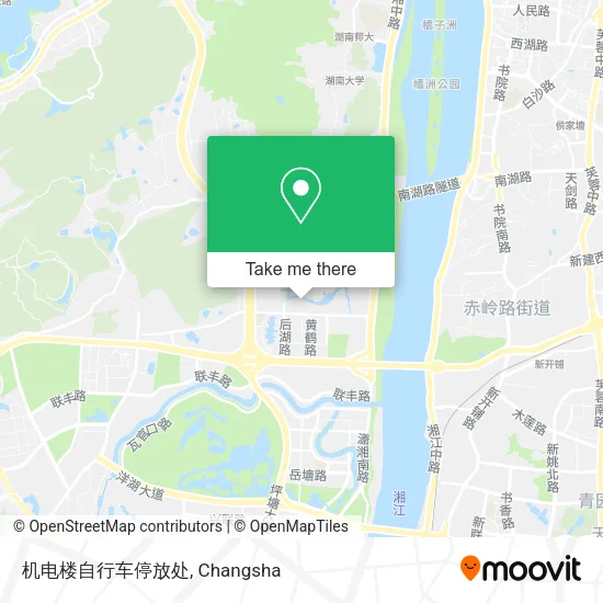 机电楼自行车停放处 map