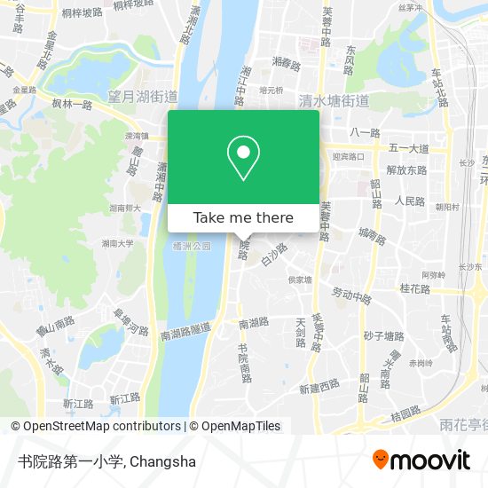 书院路第一小学 map