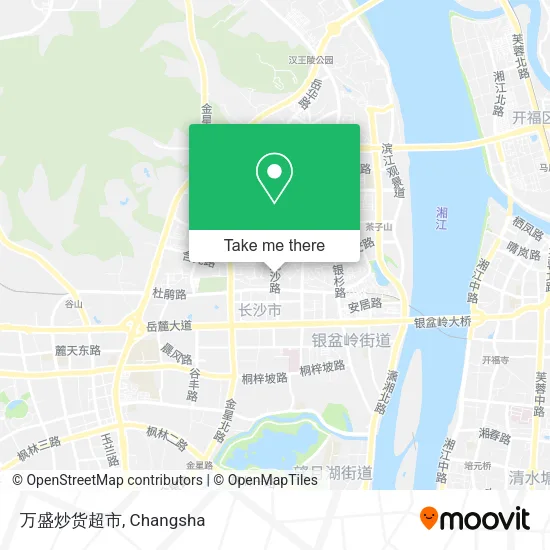万盛炒货超市 map