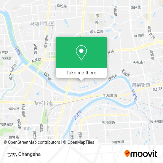 七舍 map