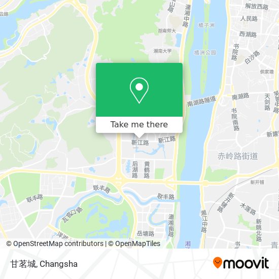 甘茗城 map
