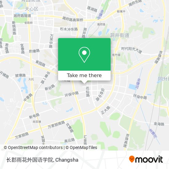 长郡雨花外国语学院 map
