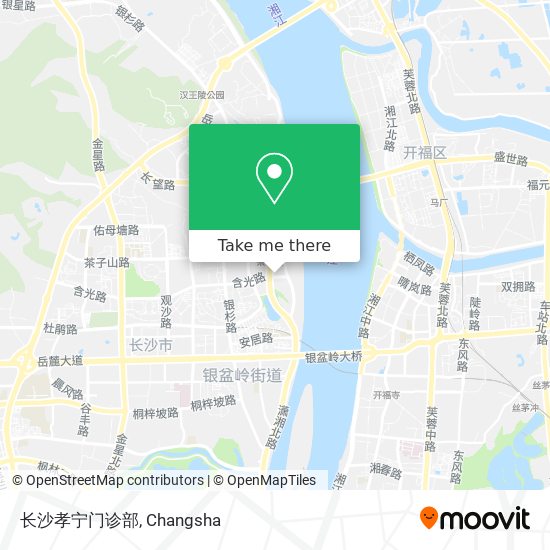 长沙孝宁门诊部 map