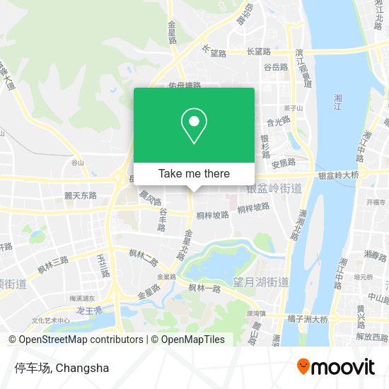 停车场 map